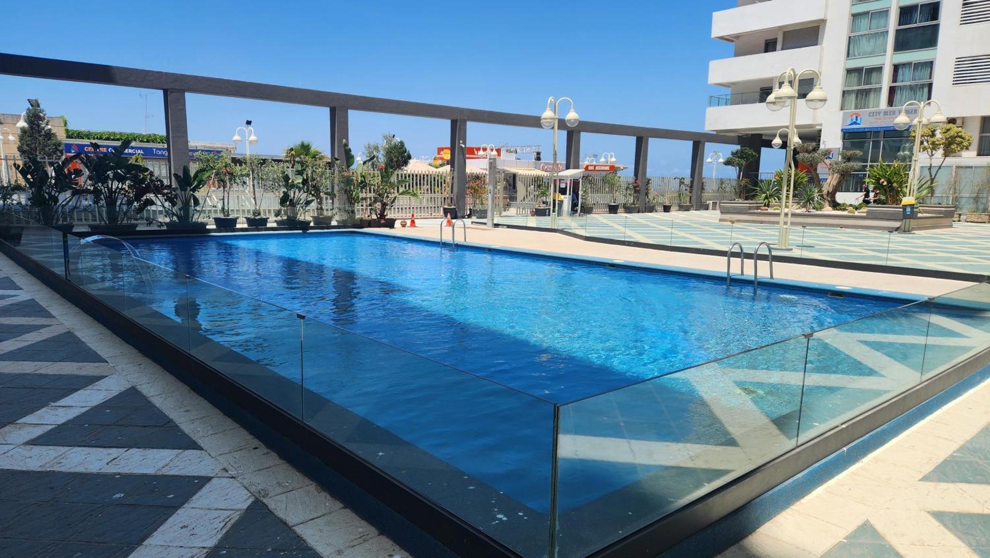Magnifique Penthouse 160M2 Terrasse 90M2 Vue Mer Tanger Exteriör bild